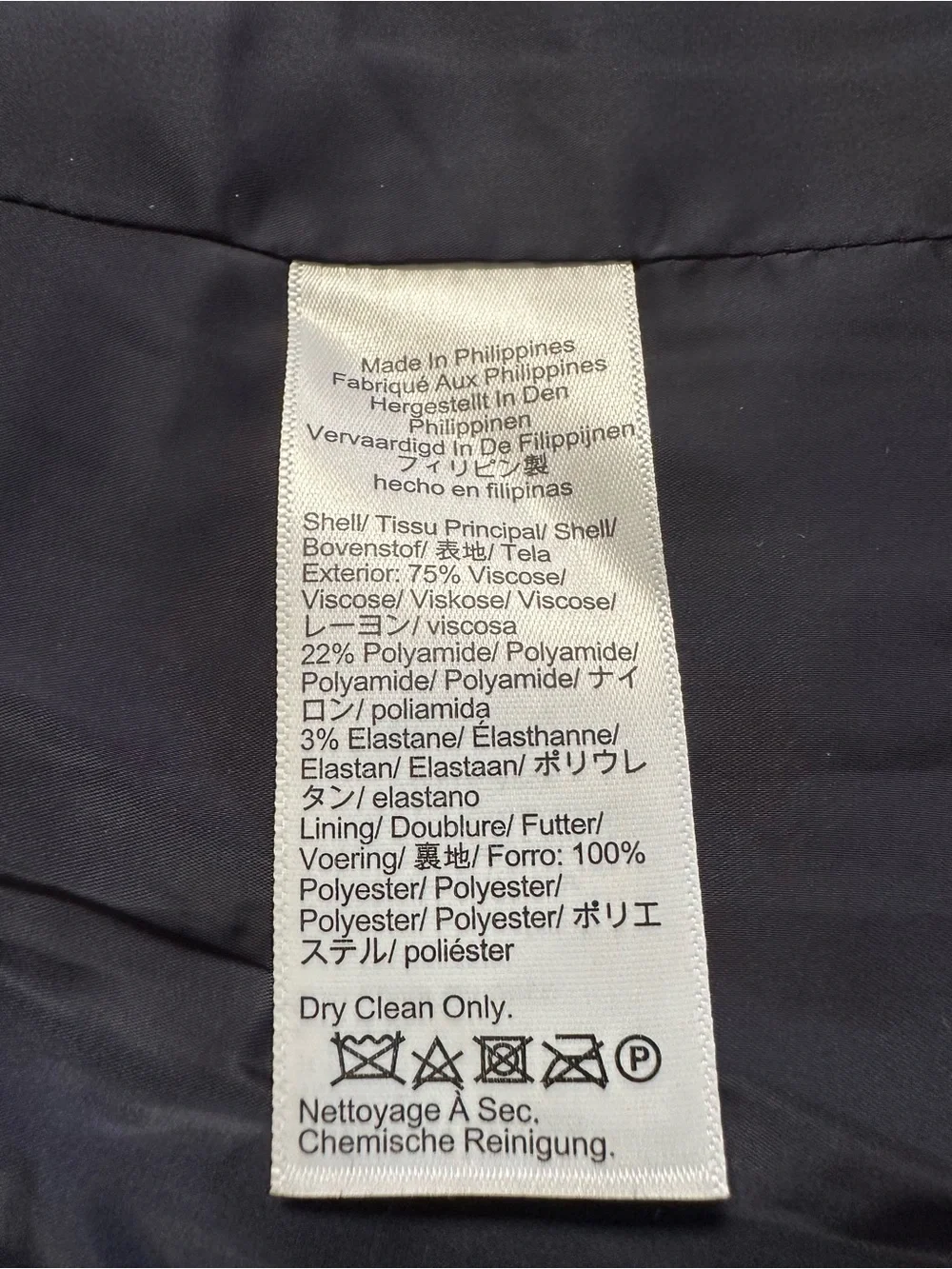 J.Crew New Going-Out Blazer Stretch Twill Black Size 12 CC274